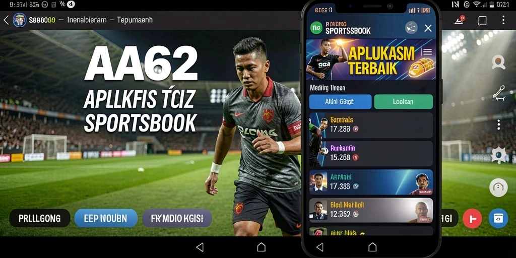 Tampilan gameplay yang memukau dalam aplikasi Sportsbook AA62.