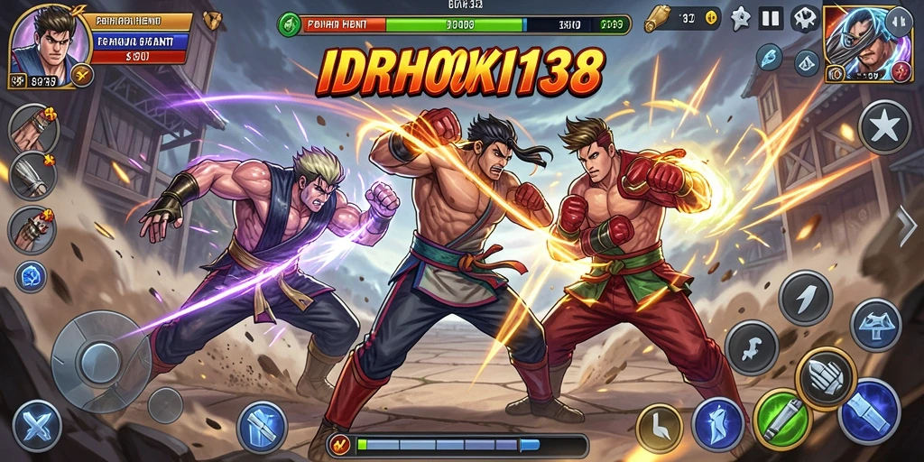 Tampilan gameplay seru dari IDRHOKI138 yang penuh aksi.