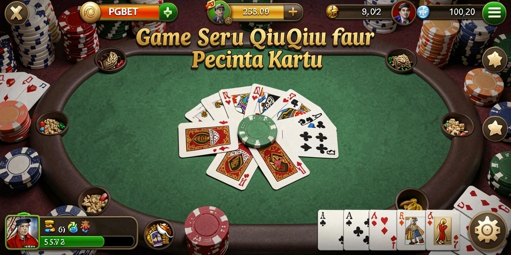 Tampilan menarik saat bermain QiuQiu di PGBET.