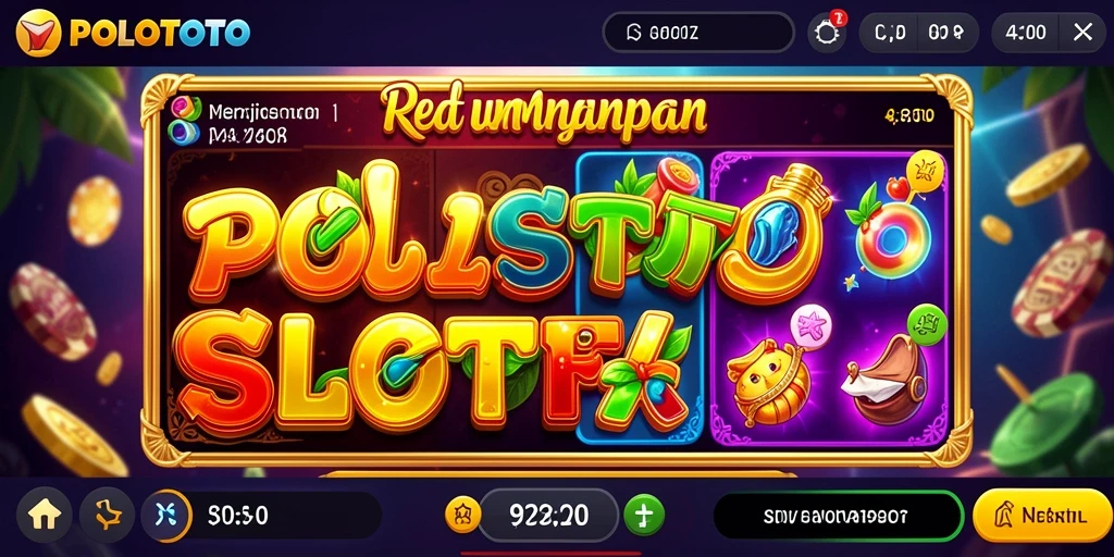 Tampilan gameplay POLOTOTO yang seru dan menarik.