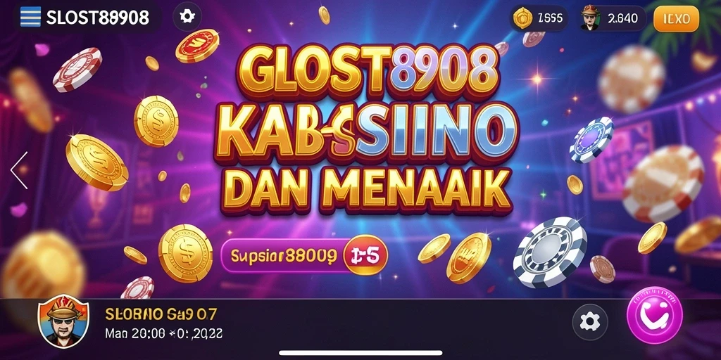 Screenshot gameplay SLOST8808 yang menunjukkan keseruan permainan Kasino.